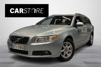 Volvo V70 3,2 Summum aut // Adapt. vakkari  / Nahat / Kuljettajan istuin muistilla / Koukku / Peruutustutka! - XTI-785