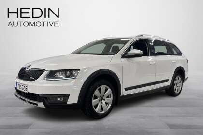 Škoda Octavia Combi 2,0 TDI 150 4x4 Scout/mukautuva vakionopeudensäädin/vetokoukku/sähkötoiminen takaluukku/ - YIS-365