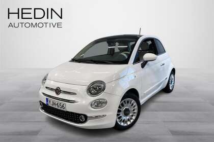 Fiat 500 1,2 69hv Lounge Start&Stop //JUURI VAIHDETTU JAKOHIHNA JA HUOLLETTU//KORKOTARJOUS 2,99% - YJH-656