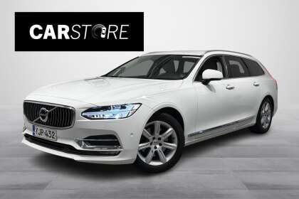 Volvo V90 D4 Business Inscription aut // ACC / LED / Sähköinen takaluukku / Kessy / Sähköpenkki muistilla // - YJP-432