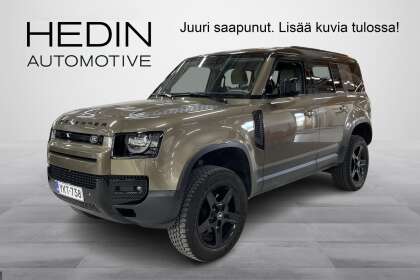 Land Rover DEFENDER 110 D250 MHEV SE // ALV / Adapt.cruise / Webasto / Meridan / Nahat muistilla / 3D Kamera / Koukku // - YKT-738