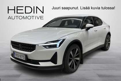 POLESTAR 2 Long Range Single Motor, 170kW, 78kWh // P-kamera / Navi / Muistipenkki / 2x alut / SOH:91.4% // - YKU-975