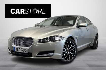 Jaguar XF 2,2 D // Ilmastoidut penkit muistilla / 90tkm ajettu / Peruutuskamera  // - YLG-395