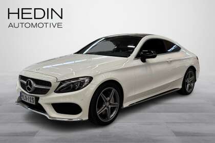 Mercedes-Benz C 200 Coupé A Business AMG // Navi / Kamera / LED High Performance / 2x alut / Hyvä huoltohistoria! // - YLO-123
