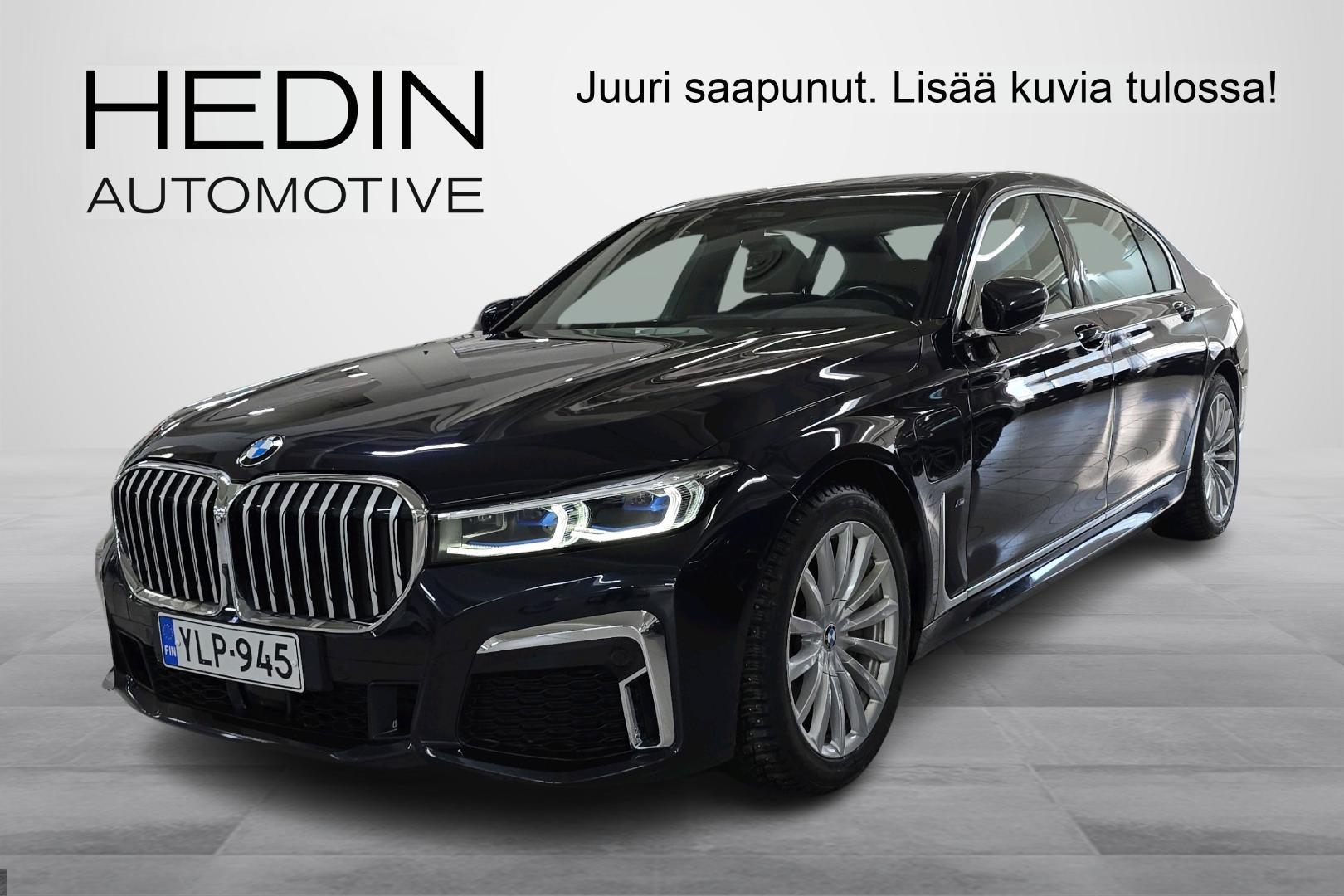 BMW 745 G12 Sedan 745Le A xDrive M-Sport// Ajoavustimet/ Laser/ 4-pyöräohjaus/ HUD / Soft Close/ Comf. ist./
