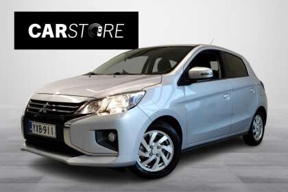 Mitsubishi Space Star 1,2 MIVEC Invite NAVI CVT // Vähän ajettu 1-om Suomi-Auto!! / Merkkikirja / Lohko ja sisäpistoke / - YXB-911