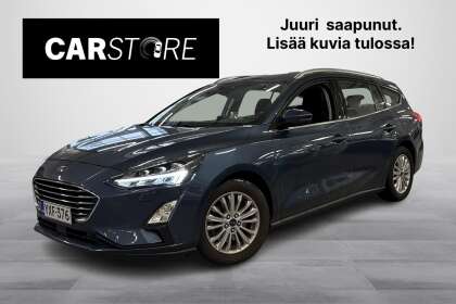 Ford FOCUS 1,0 EcoBoost 125hv A8 Titanium Wagon / Suomi-auto  / Webasto / ACC / HUD / Lämmitettävä lasi / - YXF-376