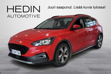 Ford FOCUS 1,0 EcoBoost 125hv A8 Active 5-ovinen // Ledit / 1-Omistinen / Suomi-Auto/ vakkari / 2x Alut // - YXH-736
