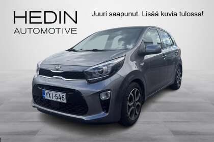 Kia Picanto 1,0 EX AMT 4P // 1-omisteinen / P.kamera / Tutkat / Carplay / Merkkihuollot / Lohko+sisälämmitin // - YXI-546