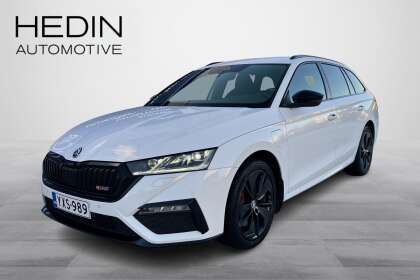 Škoda Octavia Combi 1.4 TSI PHEV RS iV DSG Autom. // Navi / Matrix-LED / Kamera / Webasto / ACC / Taittuva koukku! - YXS-989