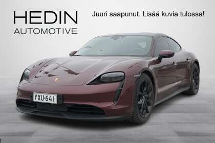 Porsche Taycan Base // Kahdet renkaat aluvanteilla / Sähkösäätöinen kuskin penkki / Kamera - YXU-641