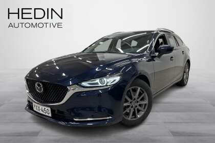 Mazda 6 Sport Wagon 2,0 Skyactiv-G Optimum AT // Tehdastakuu voimassa / 360-kamera / HUD // - YXX-450