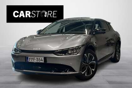 Kia EV6 RWD 77 kWh 229 hv // 360 kamera  / Adapt. vakkari / Lämpöpumppu / Sähköpenkit / Ilmastoidut nahat! - YYF-354