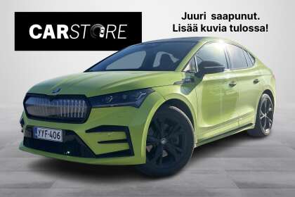Škoda Enyaq 80x 4x4 RS iV // Muistipenkit / Panoraama / Vetokoukku / Adaptv. Vakkari // - YYF-406