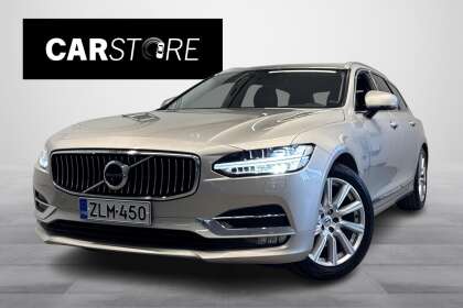 Volvo V90 D4 AWD Inscription aut // Vetokoukku / Hud / Adapt. vakkari / Kaistavahti / 360 Kamera / Webasto // - ZLM-450