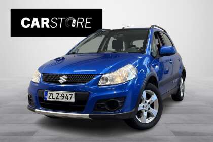 Suzuki SX4 1,6 VVT 4WD X-OVER 5D // Suomi-auto ensimmäiseltä omistajalta! / Harvinainen historia / Vetokoukku / - ZLZ-947