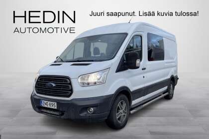 Ford TRANSIT Kombi 350 2,0 TDCi 130 hv Trend L2H2 Etuveto // 6-paikkainen retkeilyauto / P-kamera / 2x renkaat// - ZNE-895