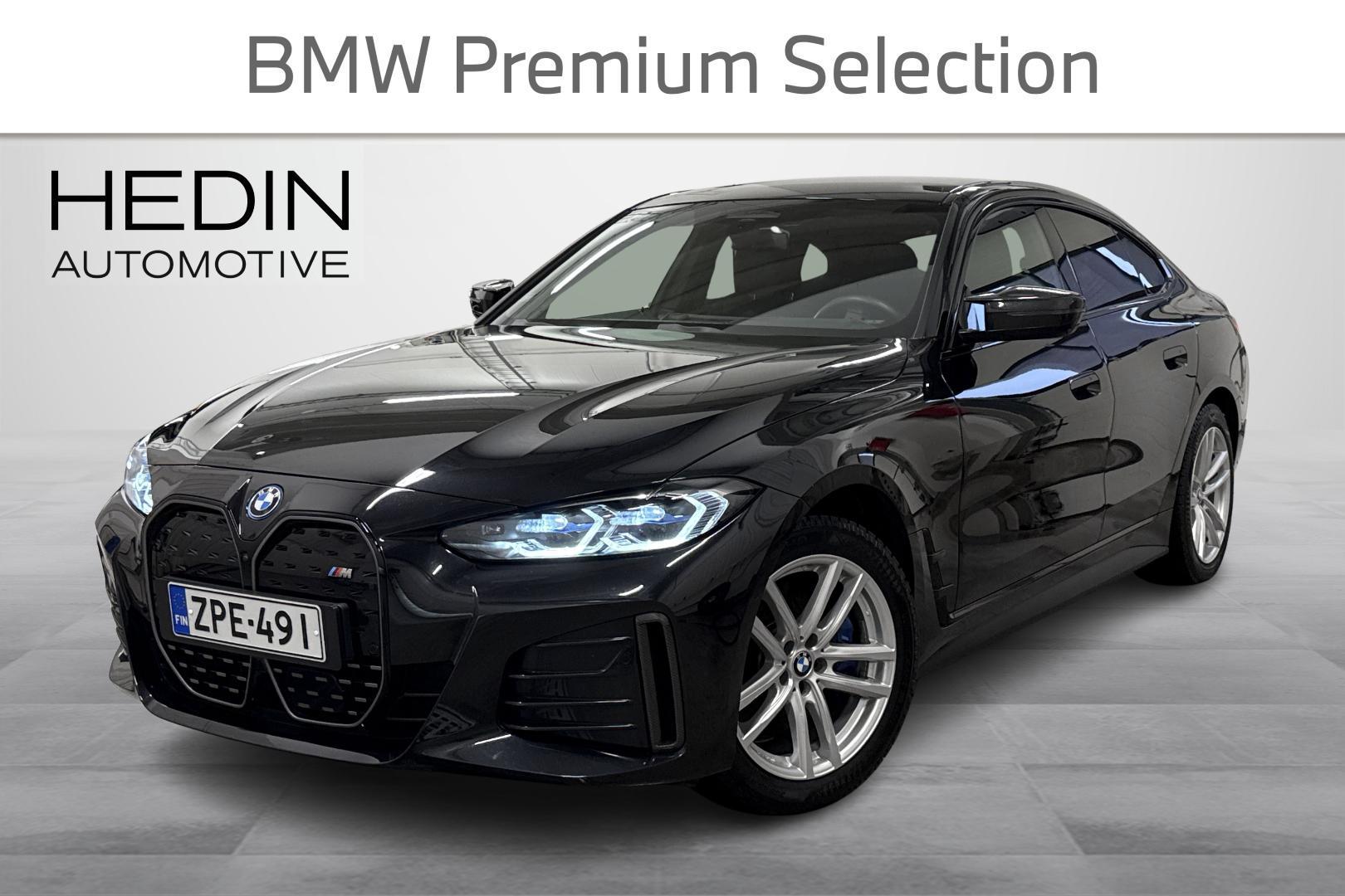 BMW I4 M50 xDrive // HiFi- paketti / Kamera / ACC / Comfrot access / Laser- valot / Koukku / BPS Takuu